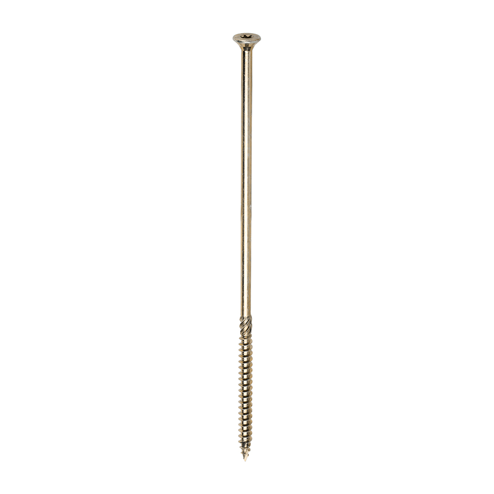 8.0 x 250mm C2 Clamp-Fix Multi-Purpose Screws - TX40 - Double Countersunk (Box of 100 )