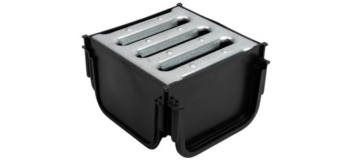 Galvanised Channel Quad Connector/Corner