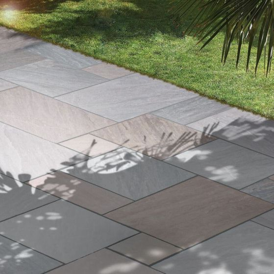 GRS 18mm Calibrated Indian Sandstone Project Pack - Autumn Brown