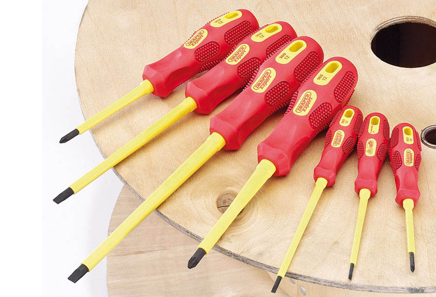 Draper XP1000 7 Piece Fully-Insulated VDE Screwdriver Set