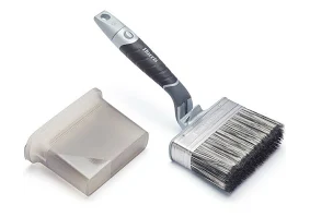 LG Harris - Ultimate Masonry - 120mm (5") Swan Neck Paint Brush (w/Case)