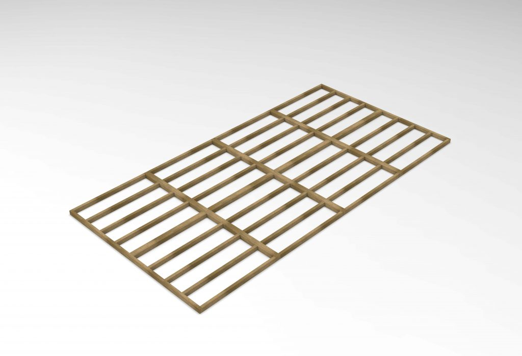 Forest Garden DTS 20x10 Shed Base Pressure Treated 