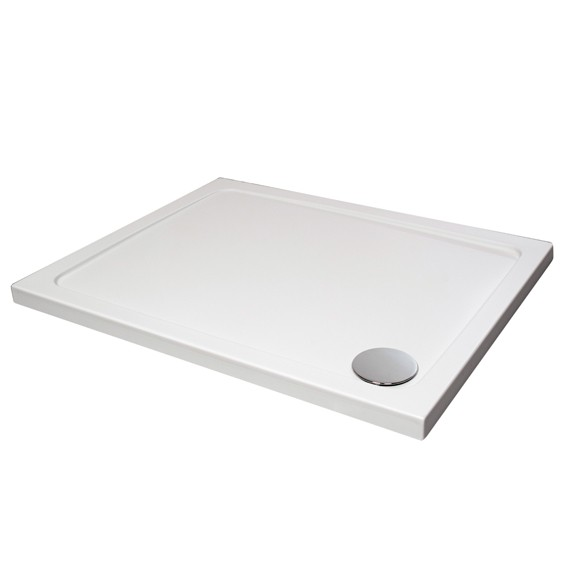 K-Vit 1700 x 700mm Rectangle L/P Shower Tray (c/w Fast Flow Waste)