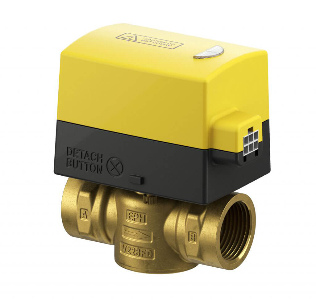EPH 2 port 1 1/4" Detachable Female Motorised Valve (Normally Closed, 230Vac)
