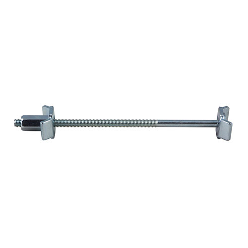 Timco M6 x 150mm Worktop Connectors - Zinc - Pack of 6