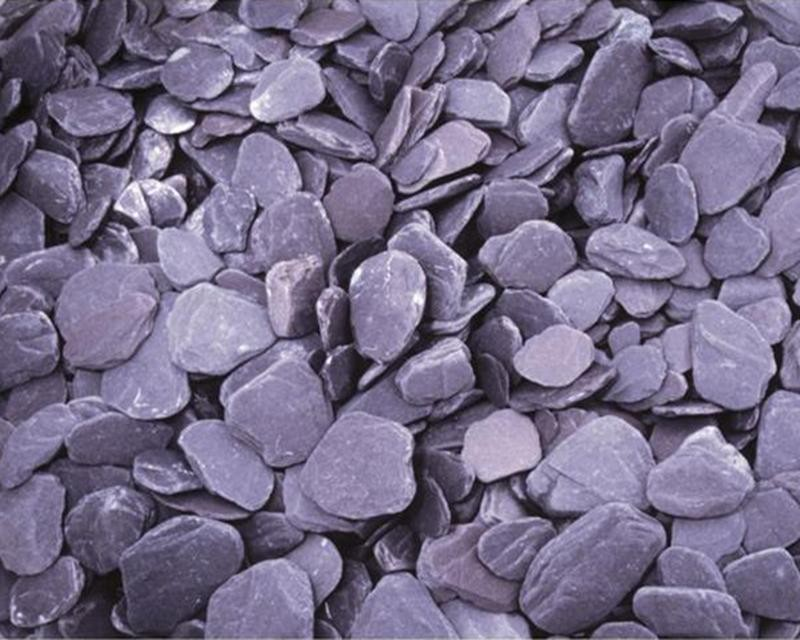 LRS Plum Slate (40mm, Large) - Decorative Aggregate - Bulk Bag