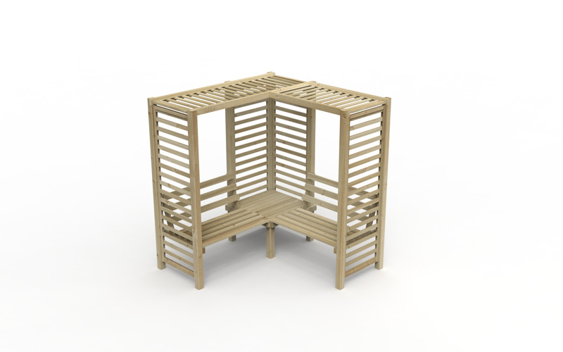 Forest Garden DTS Firenze Corner Arbour 
