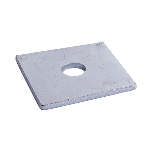 TIMco M12 x 50 x 50 x 3 Square Plate Washer - BZP (Bag of 30)