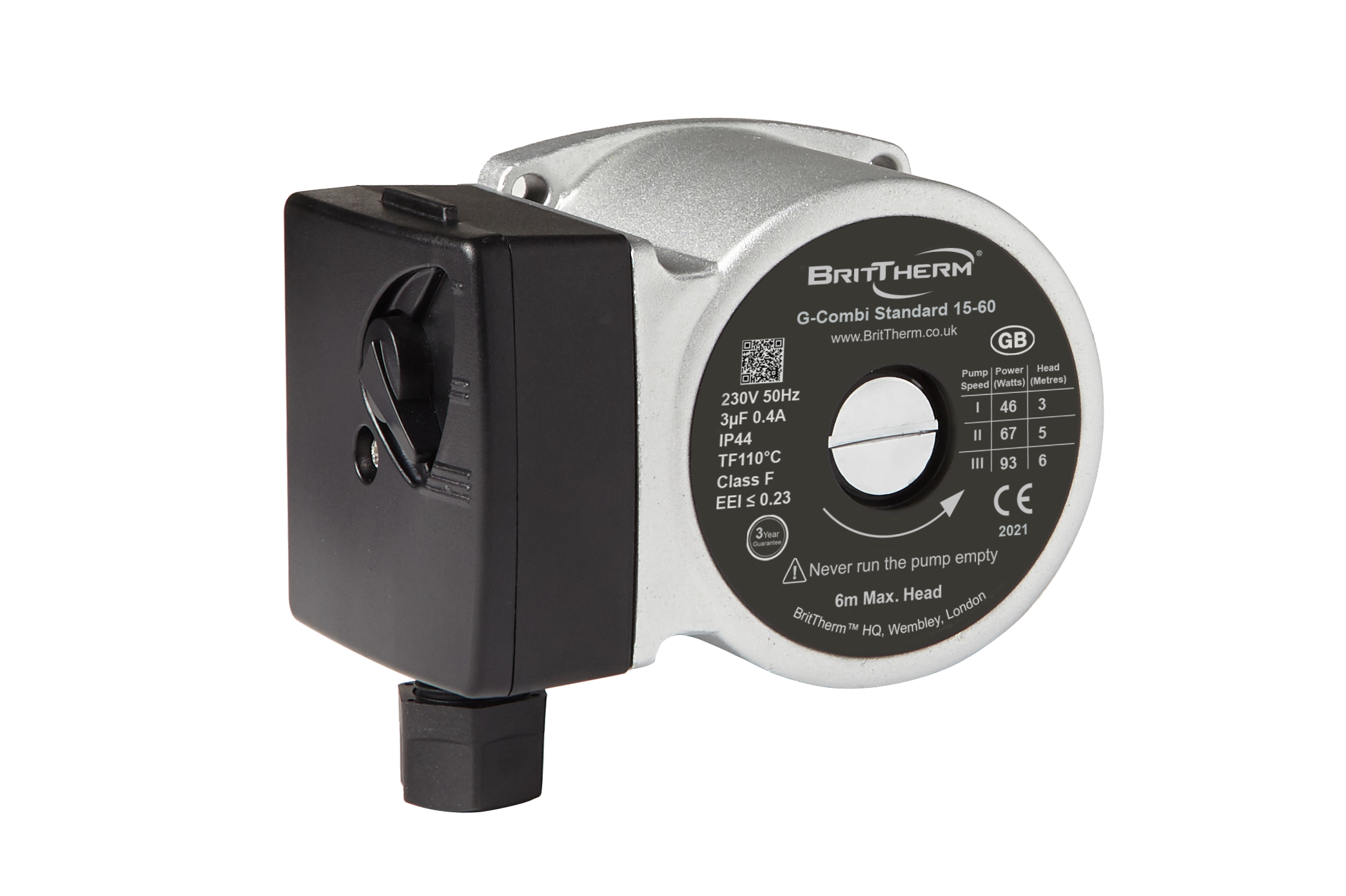 BritTherm G-Combi Standard Replacement Pump Head (3 Year Warranty)