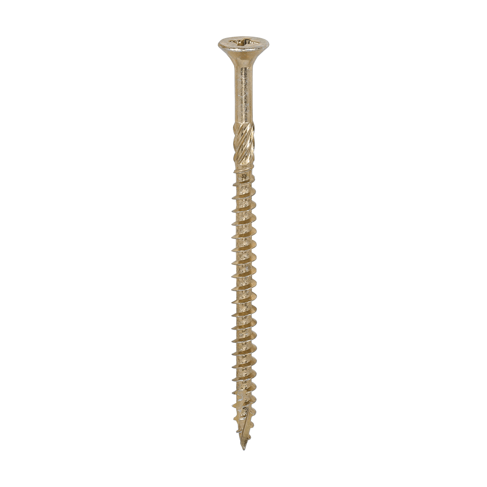 6.0 x 120mm C2 Multi-Purpose Advanced Woodscrews - PZ3 - Double Countersunk (Box of 100)