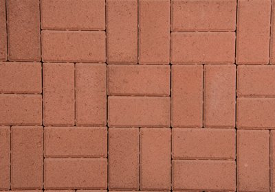 Castacrete Driveway 200x100x50mm Paving Block - Red