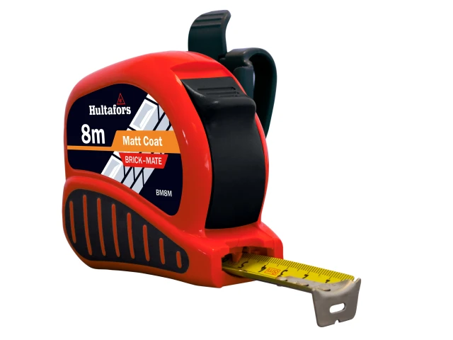 Hultafors Brick Mate Tape Measure - 8m