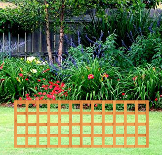 6' x 2' Square Flat-Top Trellis