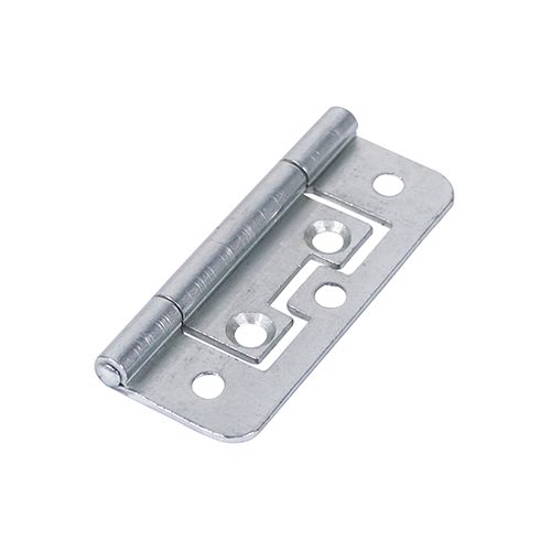 Timco Zinc Flush Hinge - 63 x 37mm (Pack of 2)