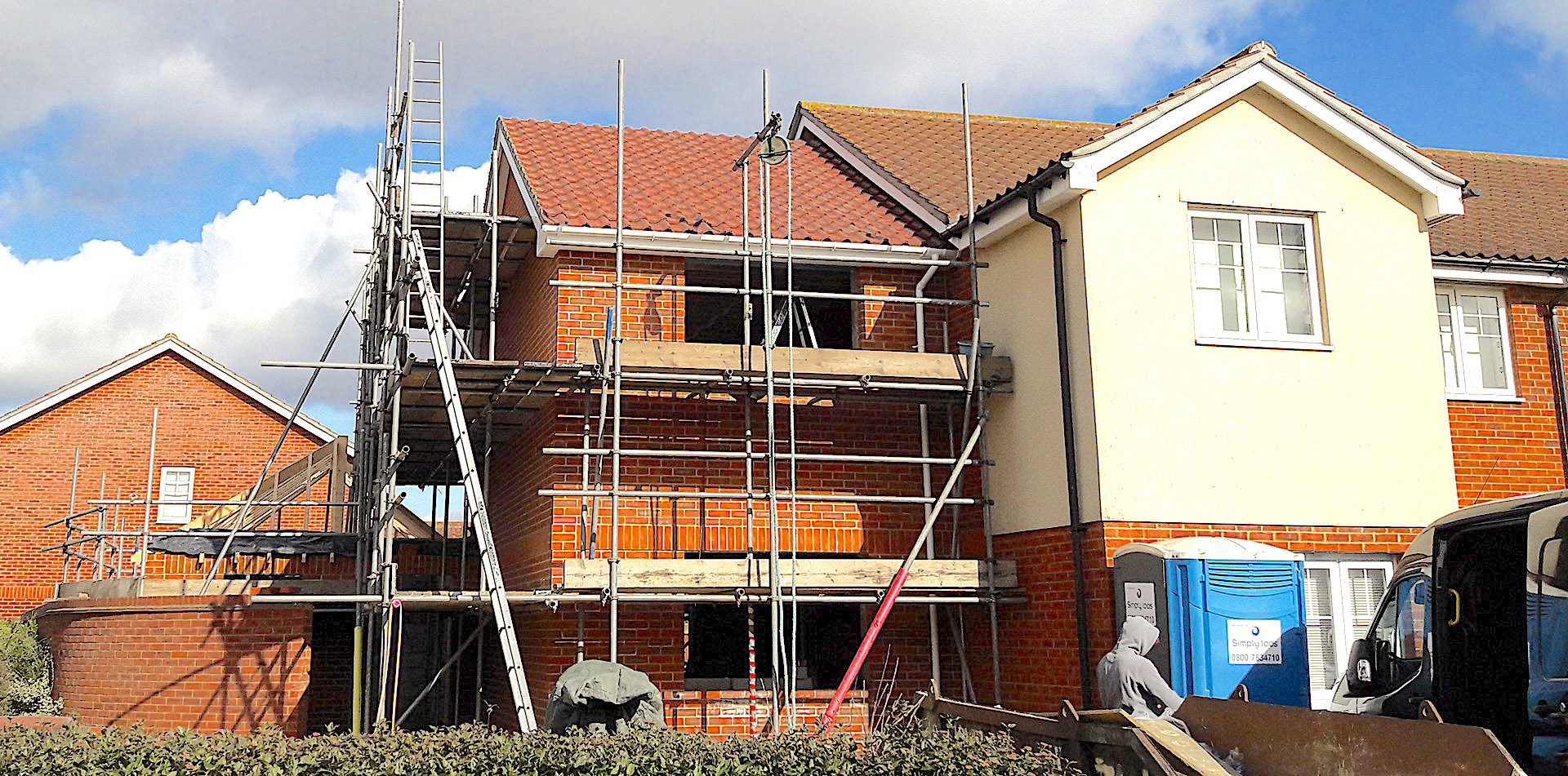 side extension on a semi detached house